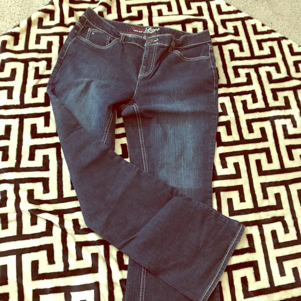 Boot cut jeans